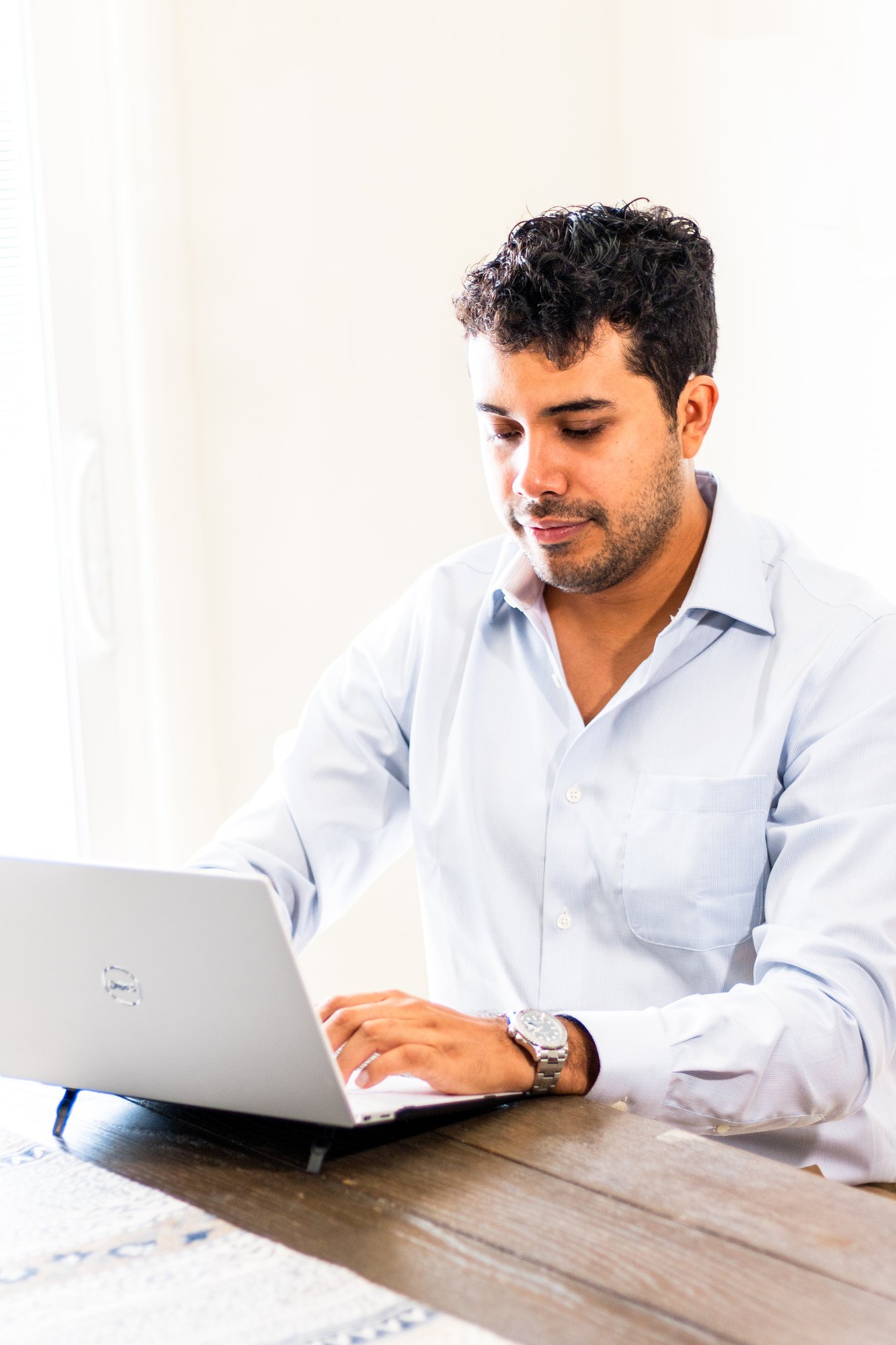 Eduardo setting up a secure home network